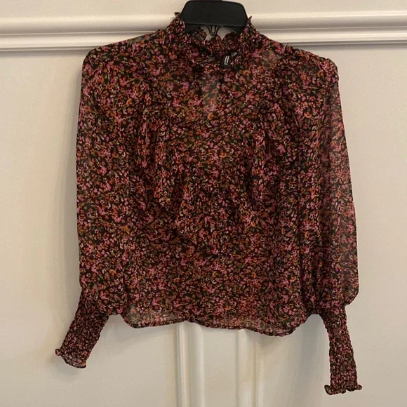 H&M Floral Blouse - Picture 1 of 4
